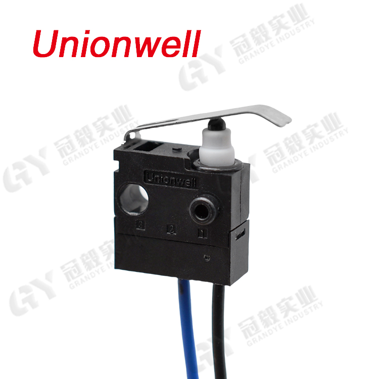 Unionwell微動(dòng)開(kāi)關(guān)底部出線(xiàn) G306防水微動(dòng)開(kāi)關(guān) 醫(yī)療設(shè)備微動(dòng)開(kāi)關(guān)